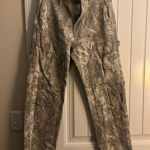 Men's Camouflage Carpenter Loose Jeans